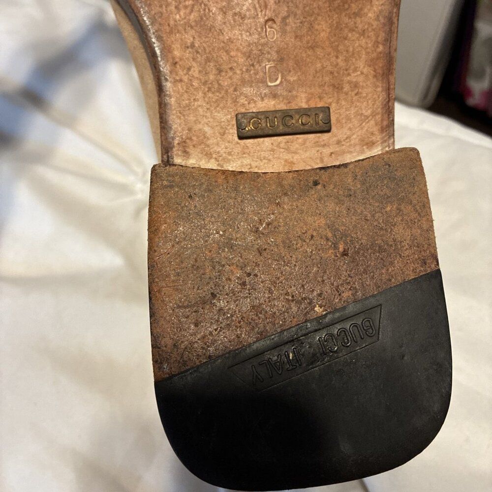 Gucci Authentic Beige Neutral Suede Leather Ankle Chelsea Boots 6 - Picture 7 of 11